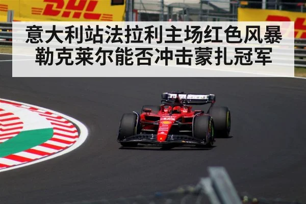 Charles Leclerc Monza